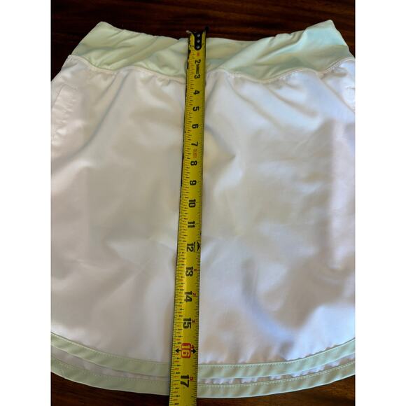 Simply Southern Tennis Golf Pickleball Skort Skirt Mint White Large Sporty - Picture 5 of 6